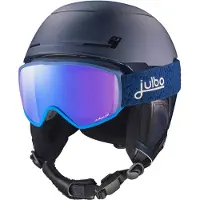 Julbo - Maschera da sci fotocromatica - Hit Reactiv HC 1-3 Dark Blue/Blue in Silicone - Blu navy