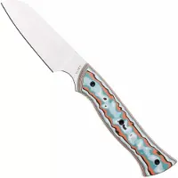 Kizer Cutlery Whip Tail 1131A2, Satin AEB-L, Vortex Pattern Micarta &amp; GID G10 coltello fisso, Jordan Scolman design