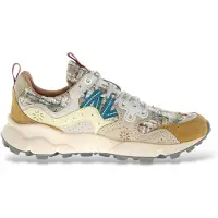 Flower Mountain per donna. 2017817 Yamano 3 Sneakers Multicolor (40), Bianco, Basso, Nubuck, Stringhe, Casual, Multicolore