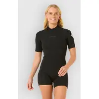 Rip Curl Women's D/Patrol 22 S/SL Eco Tuta in neoprene Donna (4, nero)