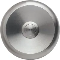 Grothe Campana push round 80mm acciaio inox ETA S 100 (55540)