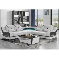 Xl Moebel Gmbh Divano angolare, divano a forma di L, divano bianco, divano di design, divano, divani imbottiti, divani ad angolo