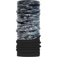 P.A.C. Recycling Fleece Sciarpa a tubo Uomo (One Size, nero)