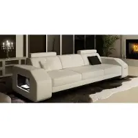 AEA Sofagarnitur mit USB Sofa Couch Polster Sitz Garnitur 3+2+1 Wohnlandschaft Leder