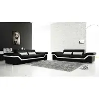 AEA LEDERSOFA USB Maßanfertigung SOFA 3+3 SITZER DESIGN SOFA POLSTER LEDER GARNITUR