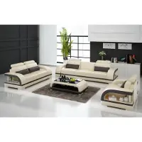 Xl Moebel Gmbh Designer Sofagarnitur Ledersofa Set 3+2+1 Garnitur Sofa Couch Zitadelle Weiß