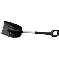 Fiskars 1057187 pala/trowel Pala da neve in metallo nero, argento