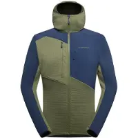 La Sportiva Lucendro Thermal Hoody Giacca in pile Uomo (L, olivia/blu)
