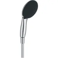 GROHE Vitalio Comfort 110 Set de douche à main, 2 jets, WaterSaving, chrome, 2696010E, 2696010E