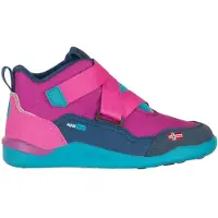 TROLLKIDS Kid's Nordfjord Barefoot Winter Hiker Scarpe invernali Bambini (36, fuchsia)