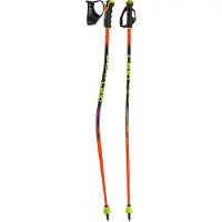LEKI WCR Evo Lite GS TR Bastoncini da sci (105 cm, rosso/giallo)