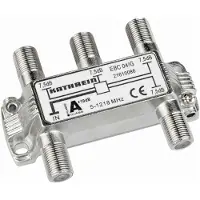Kathrein Splitter quadruplo 5-1218 MHz connettore F EBC 04/G