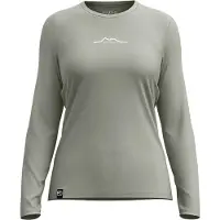 Ortovox Women's 150 Cool Mountain L/S Maglia merino Donna (S, verde)