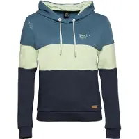Chillaz Women's Walchsee Search & Respect Felpa con cappuccio Donna (34, blu)