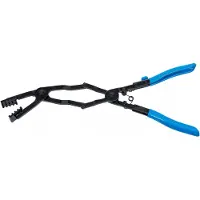 Bgs Pinza stringitubo a doppio snodo angolata 0 - 50 mm 430 mm - 71006