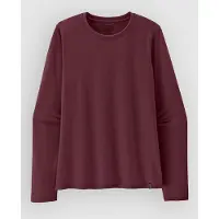 Patagonia Women's Long-Sleeved Capilene Cool Trail Shirt Maglia funzionale Donna (M, rosso)