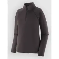 Patagonia Women's Capilene Midweight Zip-Neck Intimo sintetico Donna (L, grigio)