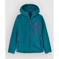 Patagonia Kid's R2 Techface Hoody Giacca in pile Bambini (M, turchese/blu)