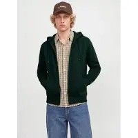 Jack & Jones Felpa Con Cappuccio E Zip Semplice