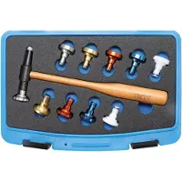 Bgs Set di martelli a testa intercambiabile Ø 28 mm 11 pezzi - 9768