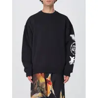 Y-3 Felpa a girocollo in cotone con logo