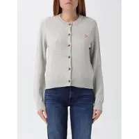 Maison Kitsuné Cardigan a girocollo in lana