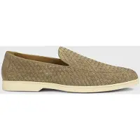 Doucal's Mocassino in camoscio intrecciato