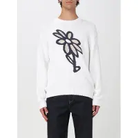 Maison Kitsuné Maglia a girocollo con grafica floreale