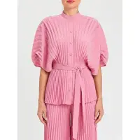 Twinset Camicia in crêpe plissettato