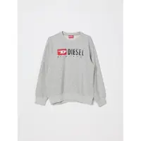 Diesel Felpa girocollo in cotone con logo