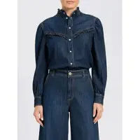 Twinset Camicia in denim stretch