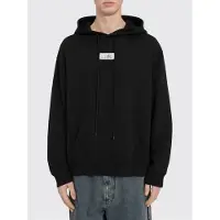 MM6 MAISON MARGIELA Felpa con cappuccio in cotone con logo