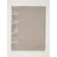 Emporio Armani Stola in misto viscosa con logo jacquard