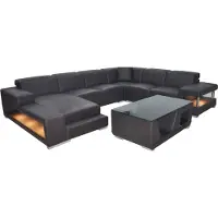 Xl Moebel Gmbh Ledersofa Ecke Wohnlandschaft Garnitur Design Modern Ecksofa Sofa U-Form G8017