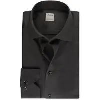 Stenströms Jersey Shirt, Slimline Grey Taglia: L | Camicie Casual Outlet | Uomo | Grigio