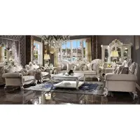 AEA Set di divani classici 5 pezzi divano 3+2+1+1 posti tavolino divano barocco