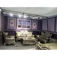 AEA Set di divani 3+2+1 posti di design divani imbottiti divano set in pelle