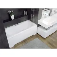 Xl Moebel Gmbh Vasca da bagno angolare, design moderno, in acrilico, colore bianco