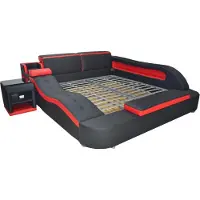 Xl Moebel Gmbh Doppel Luxus Design Leder Bett Polster Betten Moderne Hotel Multifunktion LB8840