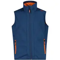 CMP Kid's Vest Gilet softshell Bambini (110, blu)
