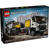 LEGO Autocarro Volvo FMX ed Escavatore elettrico EC230
