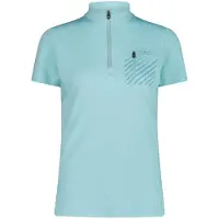 CMP Women's Breast Pocket T-Shirt Free Bike Maglietta da ciclismo Donna (46, blu)