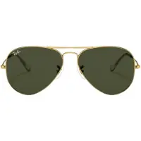 Ray Ban - Occhiali da sole lifestyle polarizzati - Aviator Classic Arista Gold G-15 Green - Oro