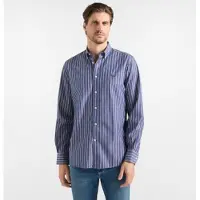 HARMONT & BLAINE per uomo. CRR011013954M Camicia Regimental Dopp blu navy (XL), Cotone, Classico, Manica lunga