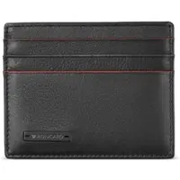 Roncato Detroit Porta Carte Di Credito 7.5x10x0.5 Cm - Nero