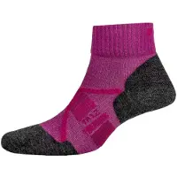 P.A.C. Women's TR 1.2 Trekking Merino Short Cool Calze da trekking Donna (38-41, lilla)