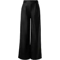 s.Oliver -qs Pants Black Taglia: W38L30 | Pantaloni da completo Outlet | Donna | Nero