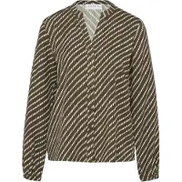 Comma Blouses Army Green Taglia: 40 | Maglie a manica lunga Outlet | Donna | Verde
