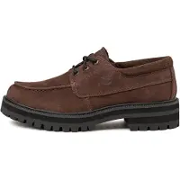 Timberland per uomo. TB0A42KGW071 Scarpe in pelle Britton Drive marrone (42), Basso, Stringhe, Casual