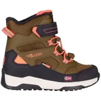 TROLLKIDS Kid's Lofoten Winter Boots Pro Scarpe invernali Bambini (39, marrone)